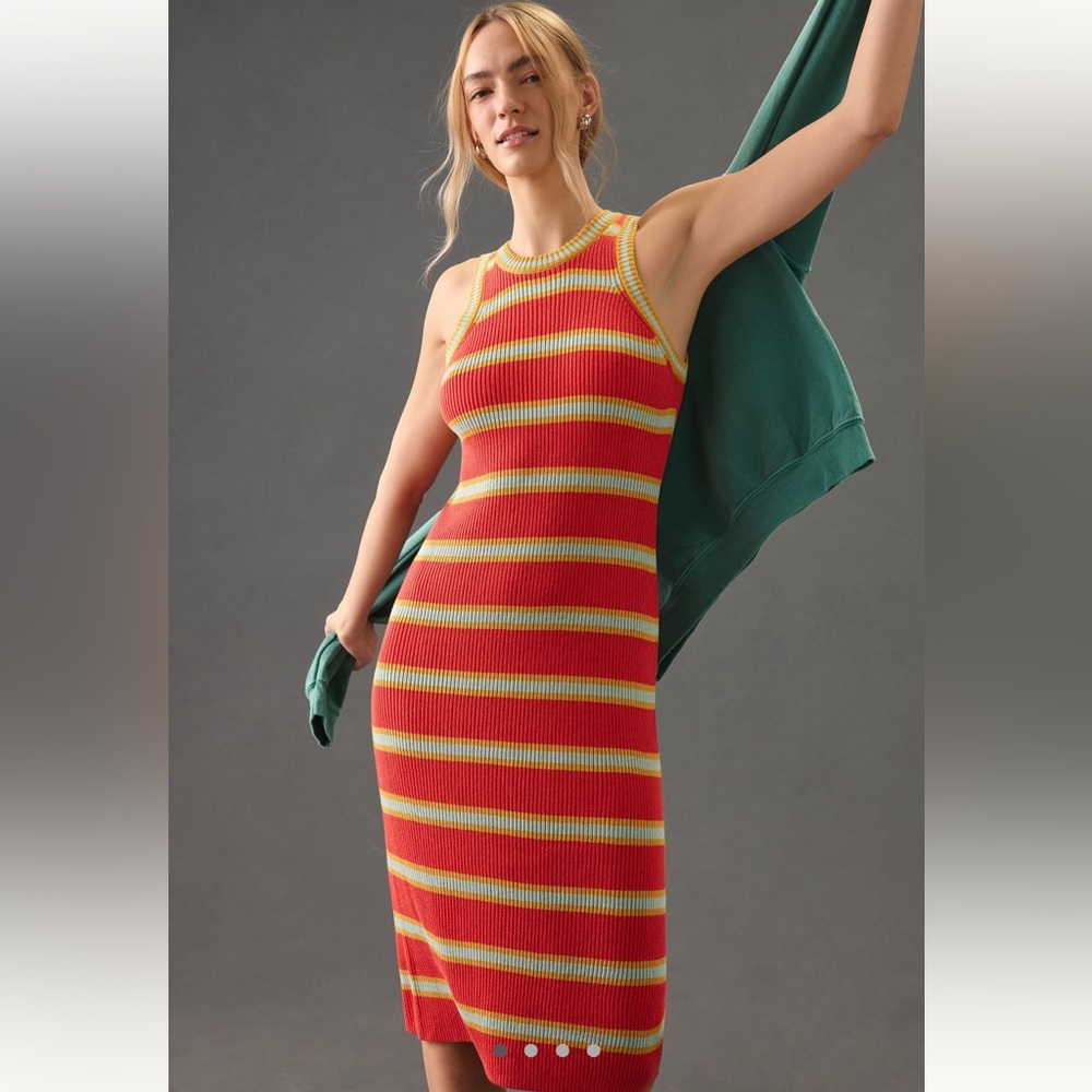 NWT MOTHER The Chins Up Sleeveless Dress SKU #4139261180044 Xs